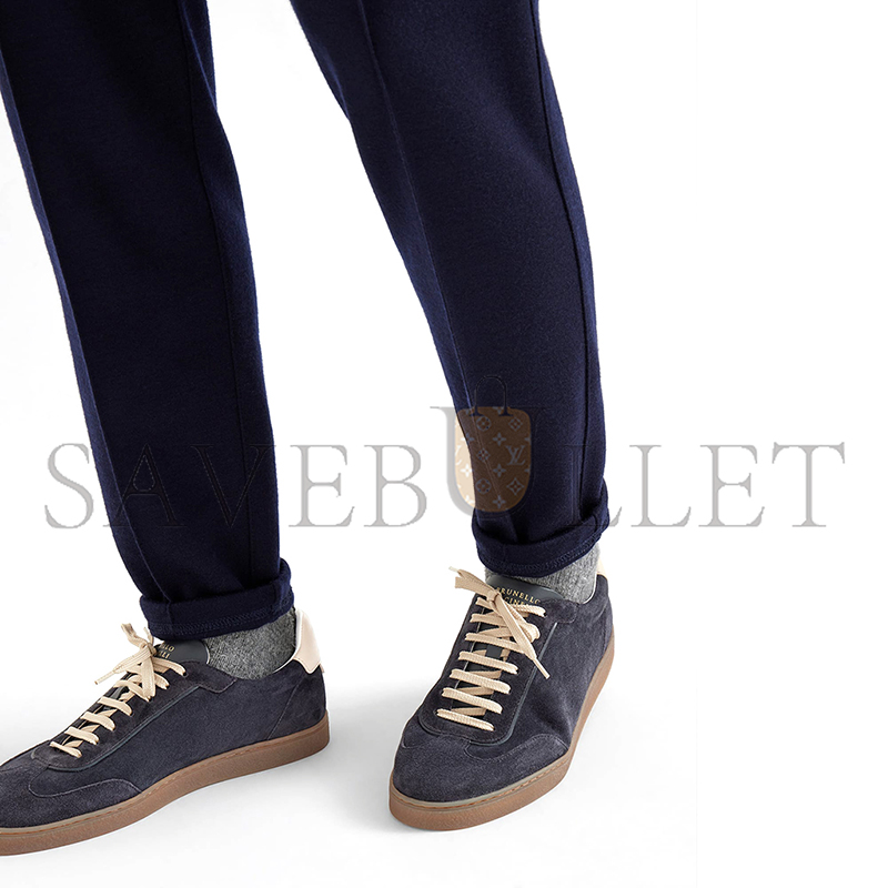 BRUNELLO CUCINELLI WASHED SUEDE SNEAKERS 252MZUSGGJ336